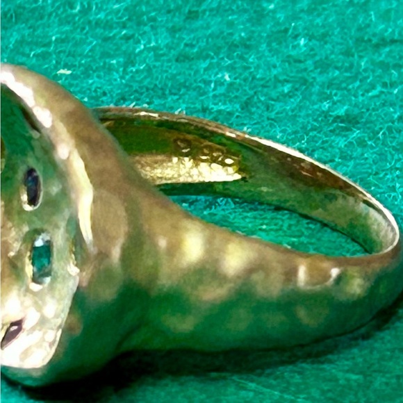 Matte multi stone ring - Picture 7 of 7